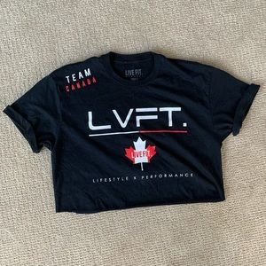 LVFT Canada Crop Tee